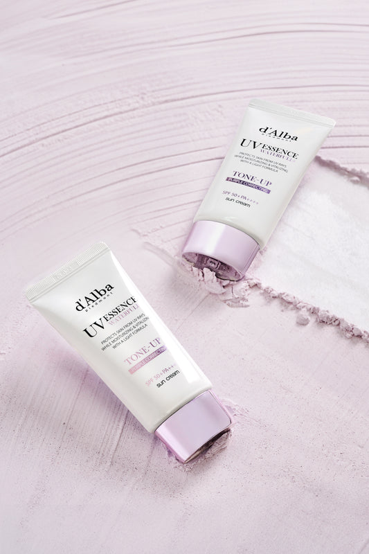 d’Alba Crème solaire tone-up Waterfull SPF50+ PA++++