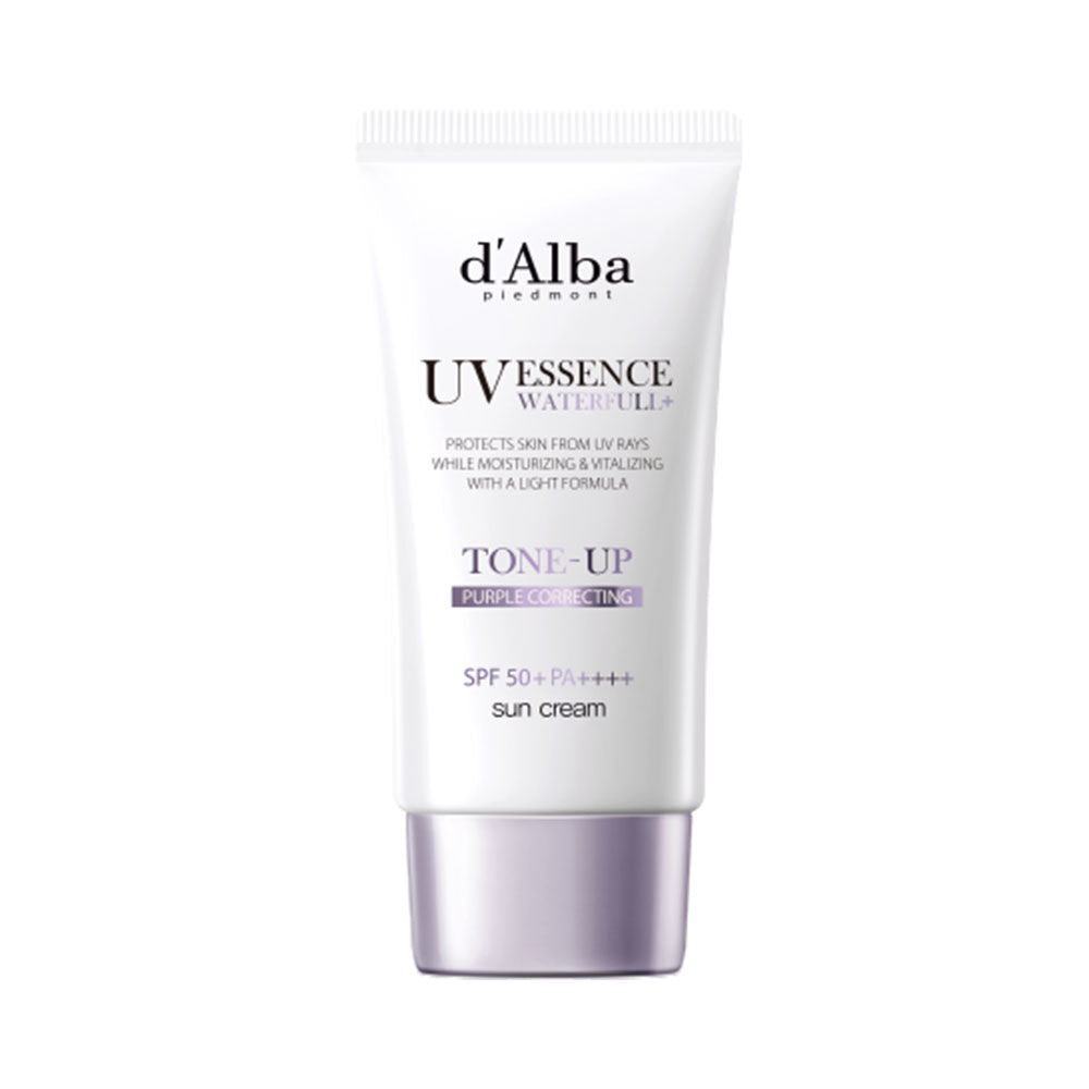 d'Alba Waterfull Tone-up Sunscreen SPF50+ PA++++ (Purple, Waterproof)