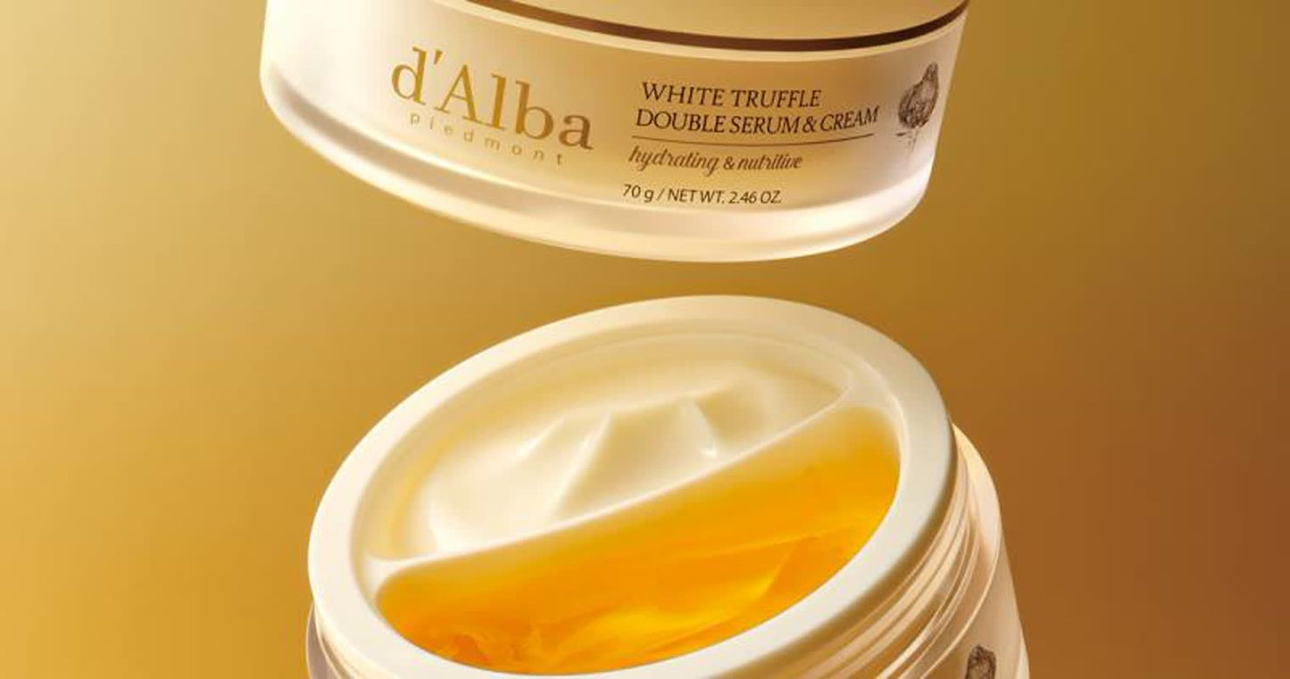 d’Alba Double Sérum & Crème à la Truffe Blanche