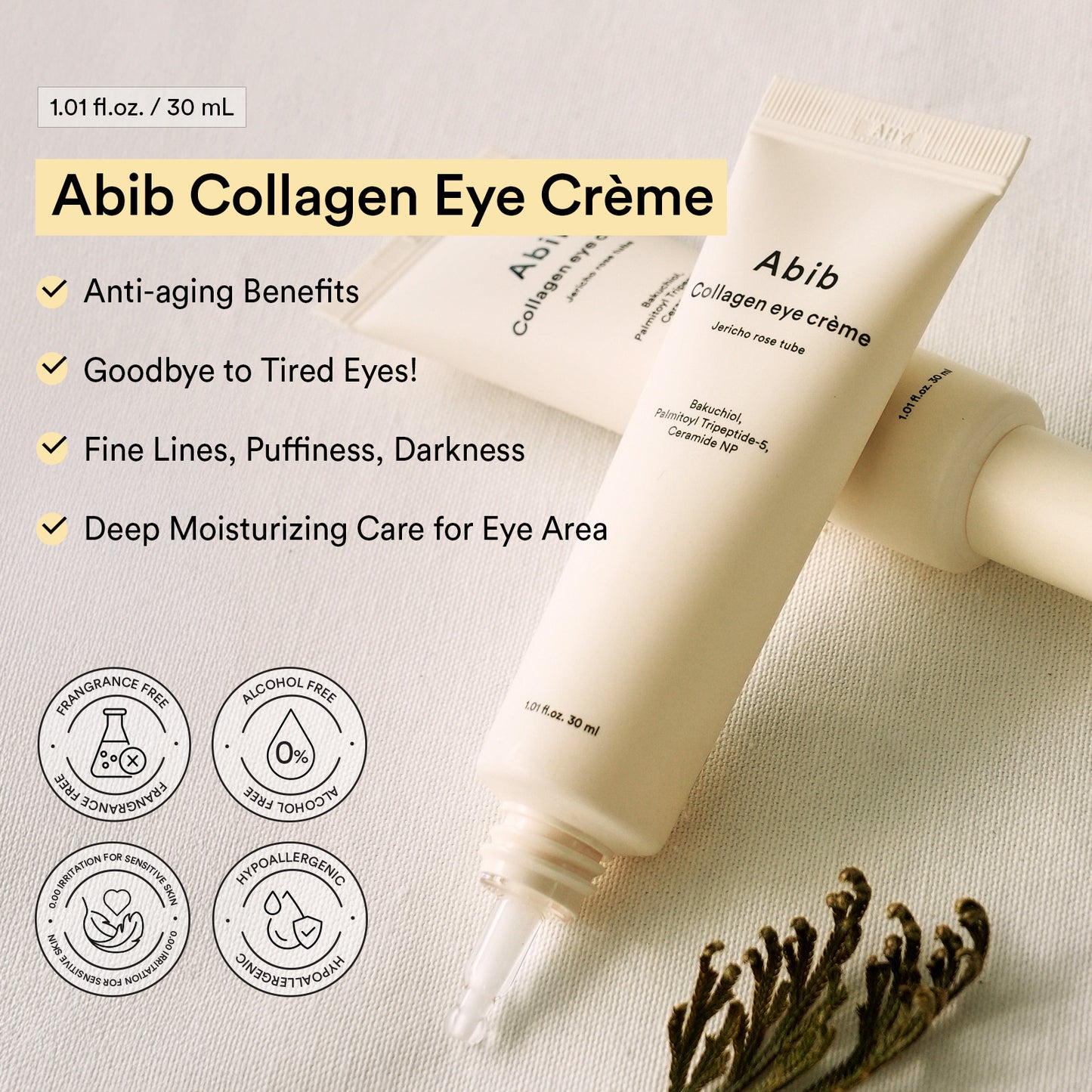 Abib Jericho Rose Collagen Eye Cream