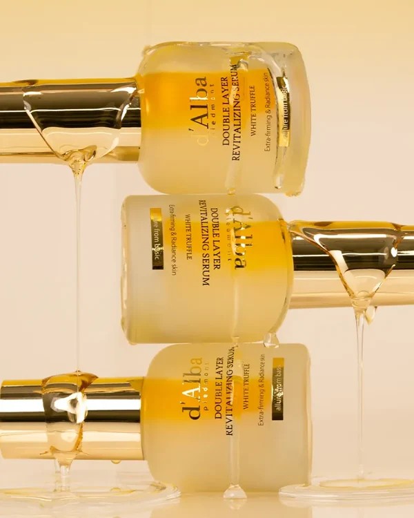 d'Alba White Truffle Double Layer Revitalizing Serum texture