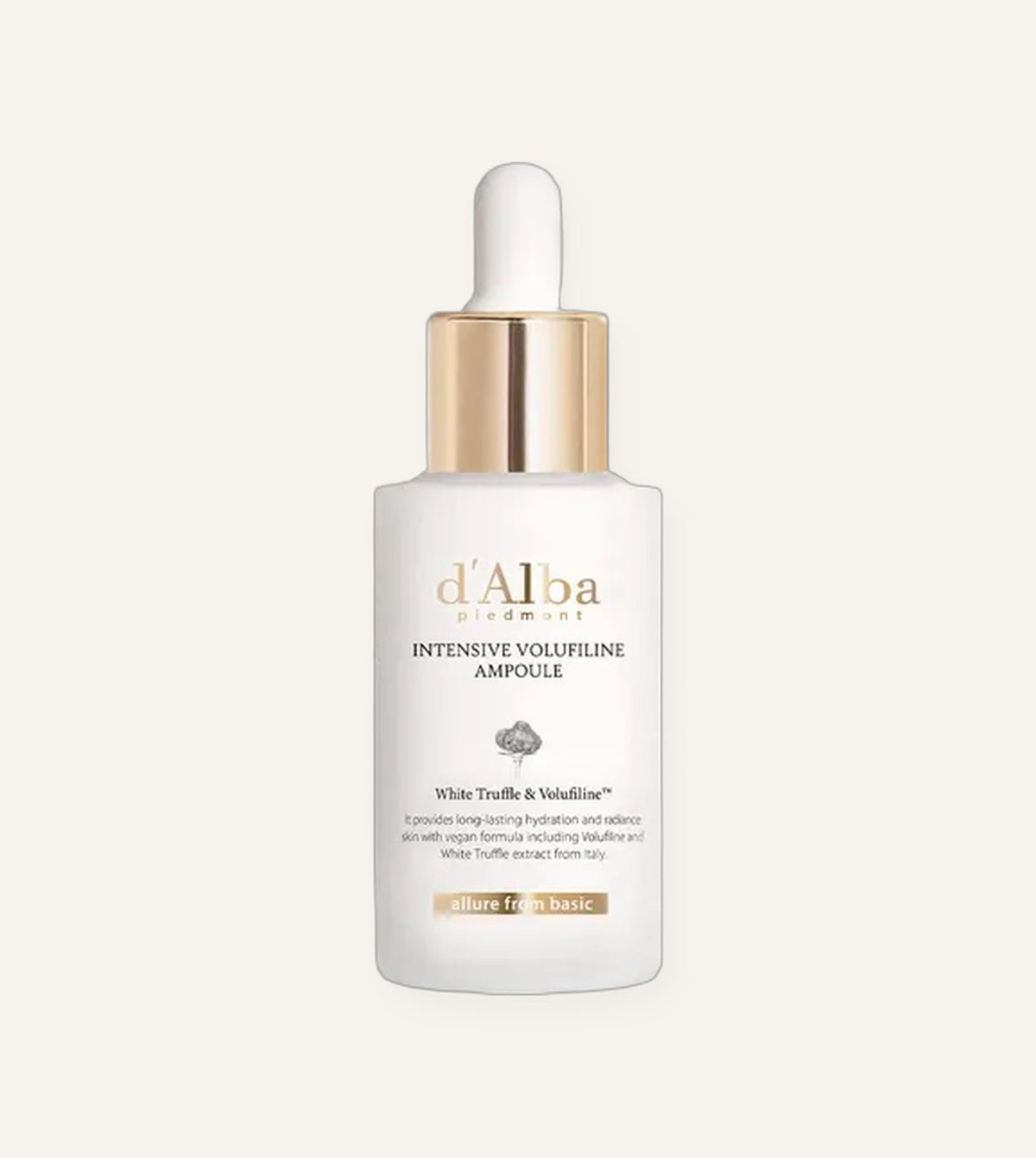 d'Alba Intensive Volufiline Ampoule dropper bottle