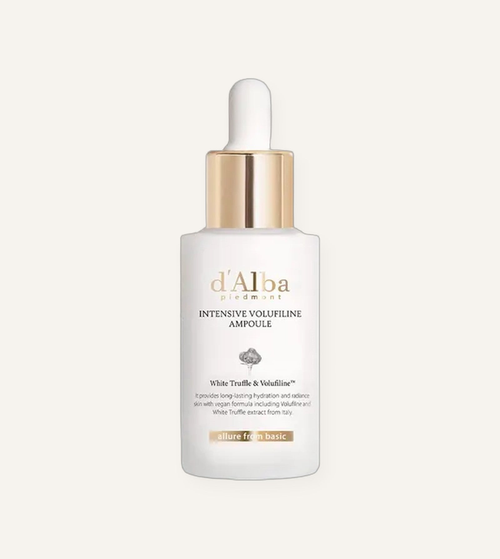 d'Alba Intensive Volufiline Ampoule dropper bottle